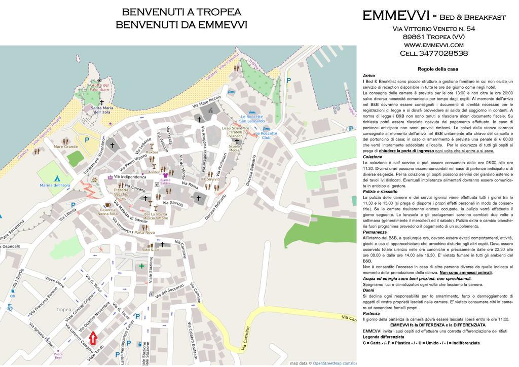 Emmevvì Bed & Breakfast Tropea Ngoại thất bức ảnh